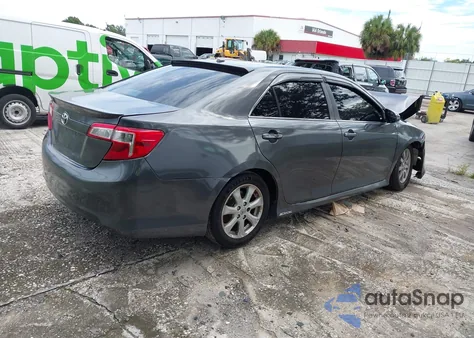 2012 Toyota Camry Se из США, поврежденный, VIN 4T1BF1FK9CU165558